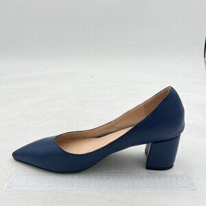 FOWT Pumps for Women Chunky Heels Comfortable Middle Block Heel Work Dress Pumps